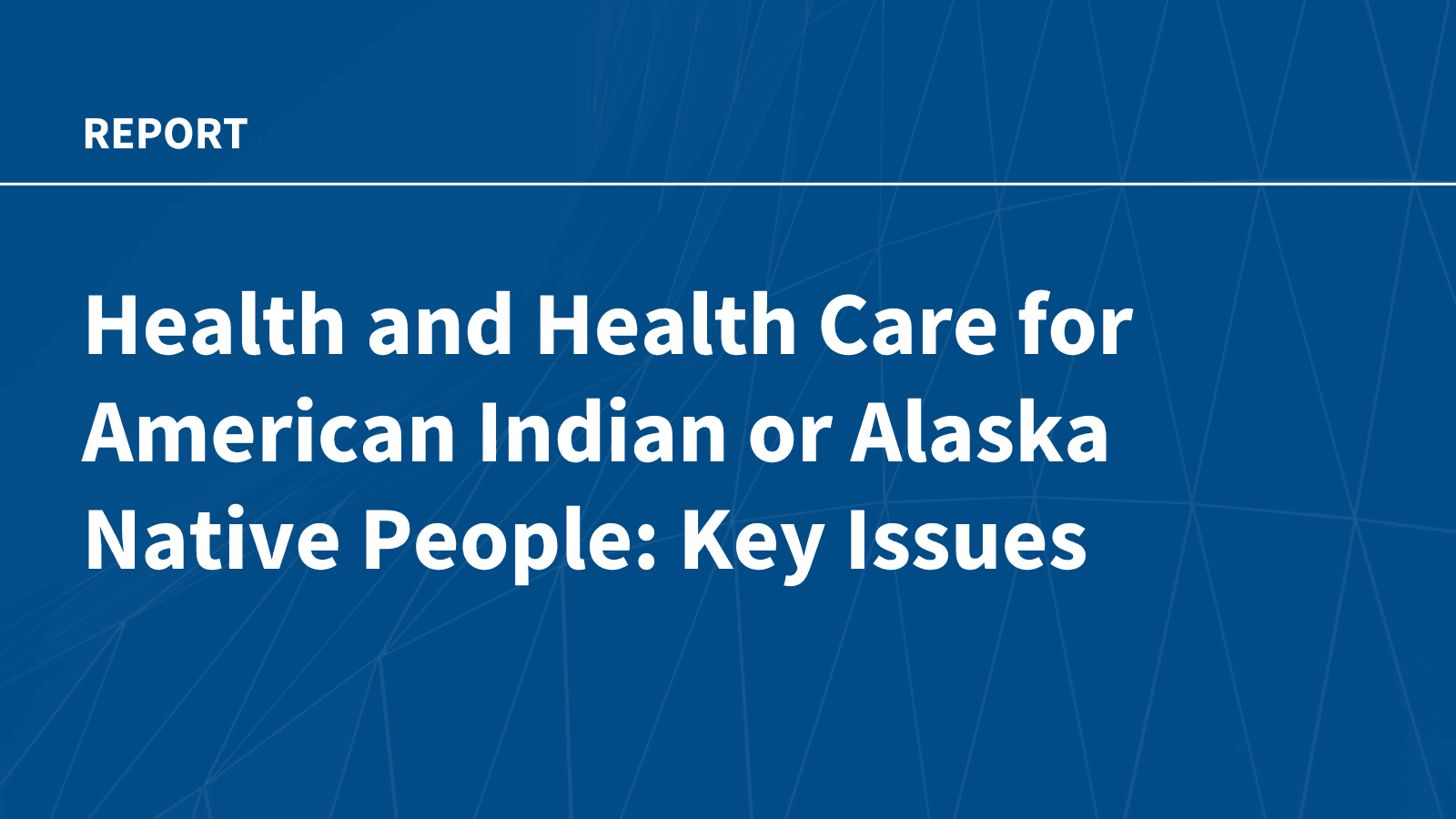 The Invisible Crisis: Why American Indian Health Disparities Are A National Security Failure